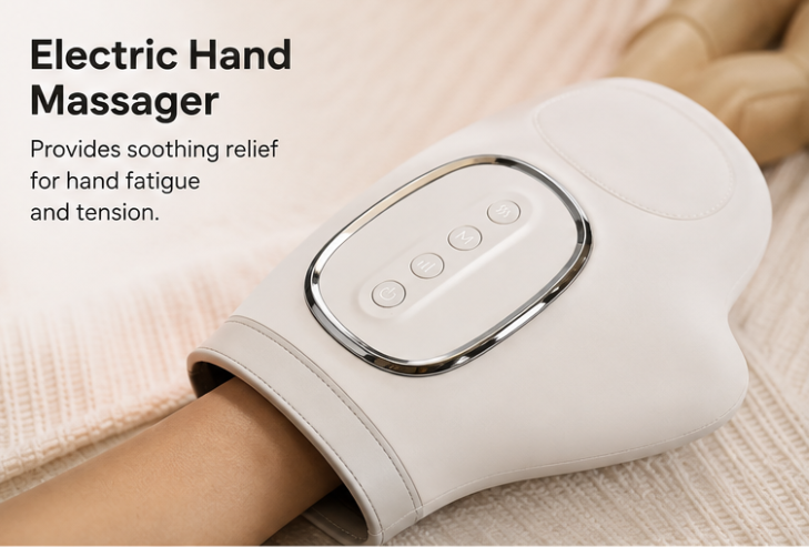 Hand Massager with Heat and Air Pressure Therapy