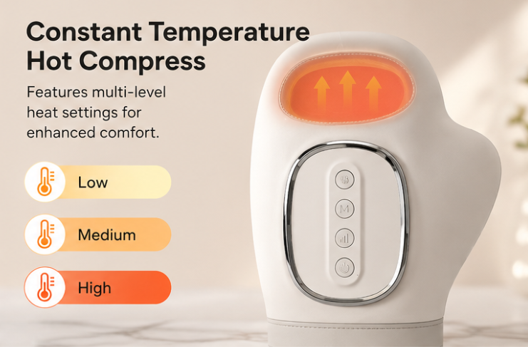 Hand Massager with Heat and Air Pressure Therapy
